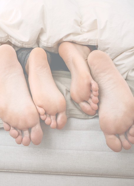 Patient receiving podiatry treatment at Subiaco Foot & Ankle Clinic